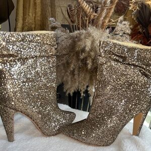 Sexy Gold Boots
